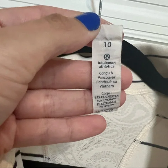 Lululemon Star Runner Pullover Slalom Stripe Angel Wing / Angel Wing. Size 10. - Picture 11 of 14